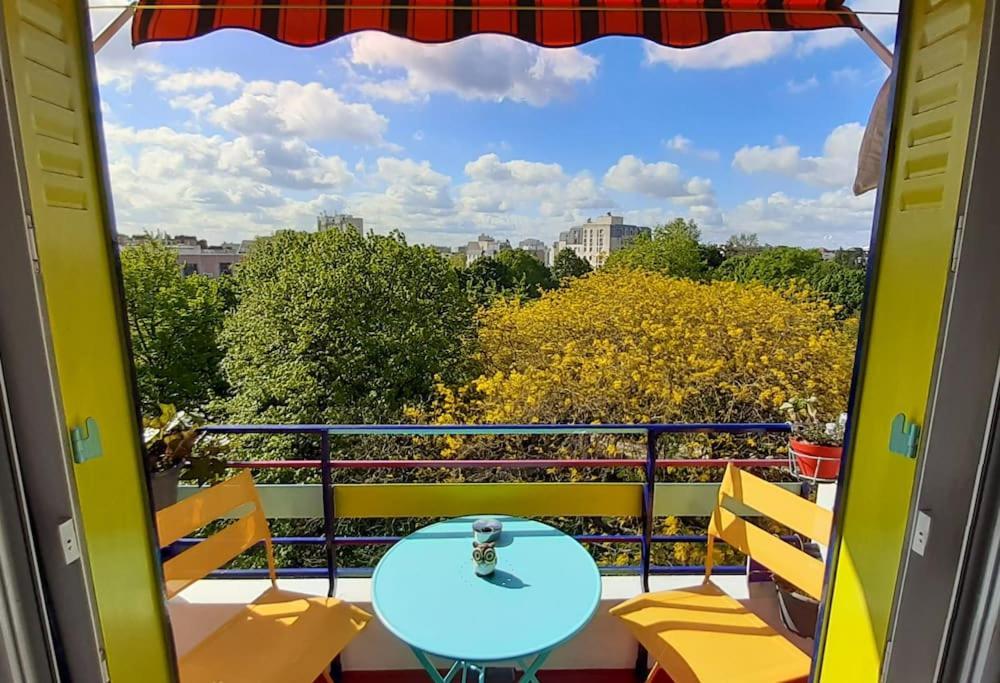 Canopee, Paisible, Chaleureux, Lumineux, Balcon Париж Екстер'єр фото